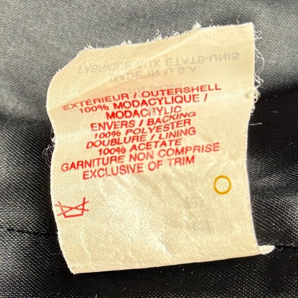 Vintage Pedestal Faux-Fur Leopard Coat with Oversized Shawl Collar/Hood - Picture 12 of 12